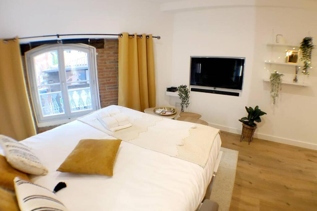 Le Floral - Hypercentre Capitole # Parking Prive # Queen Size Toulouse Eksteriør billede